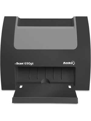 Escáner de tarjetas de identificación dúplex nScan 690gt con AmbirScan