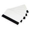 Tarjetas de PVC blanco con banda magnetica