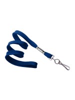 Portagafete de cordón con clip Metálico Azul Marino 2135-3503 