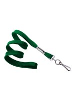 Portagafete de cordón con clip metálico Verde 2135-3504. 